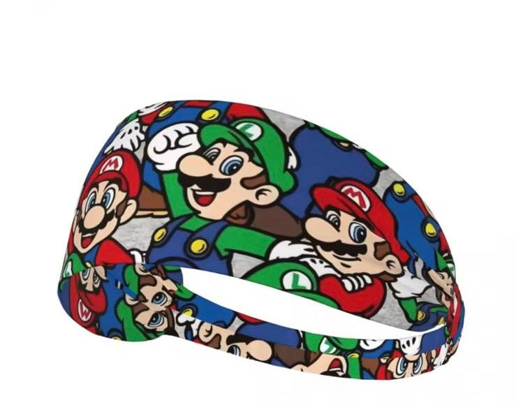 Bandana / Cinta para el cabello de Mario Bros