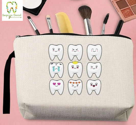 Bolso Cosmético Diseño Dental