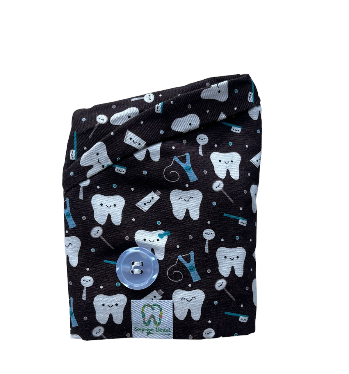 Gorro Quirúrgico con Diseño de Dientes (Hilo y Cepillo Dental)