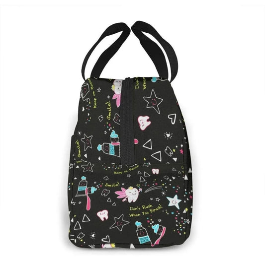 Fiambrera térmica / Bolsa de almuerzo con diseño de dientes