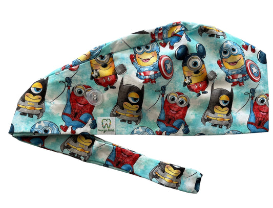 Gorro Quirúrgico de los Minions Versión Superhéroes