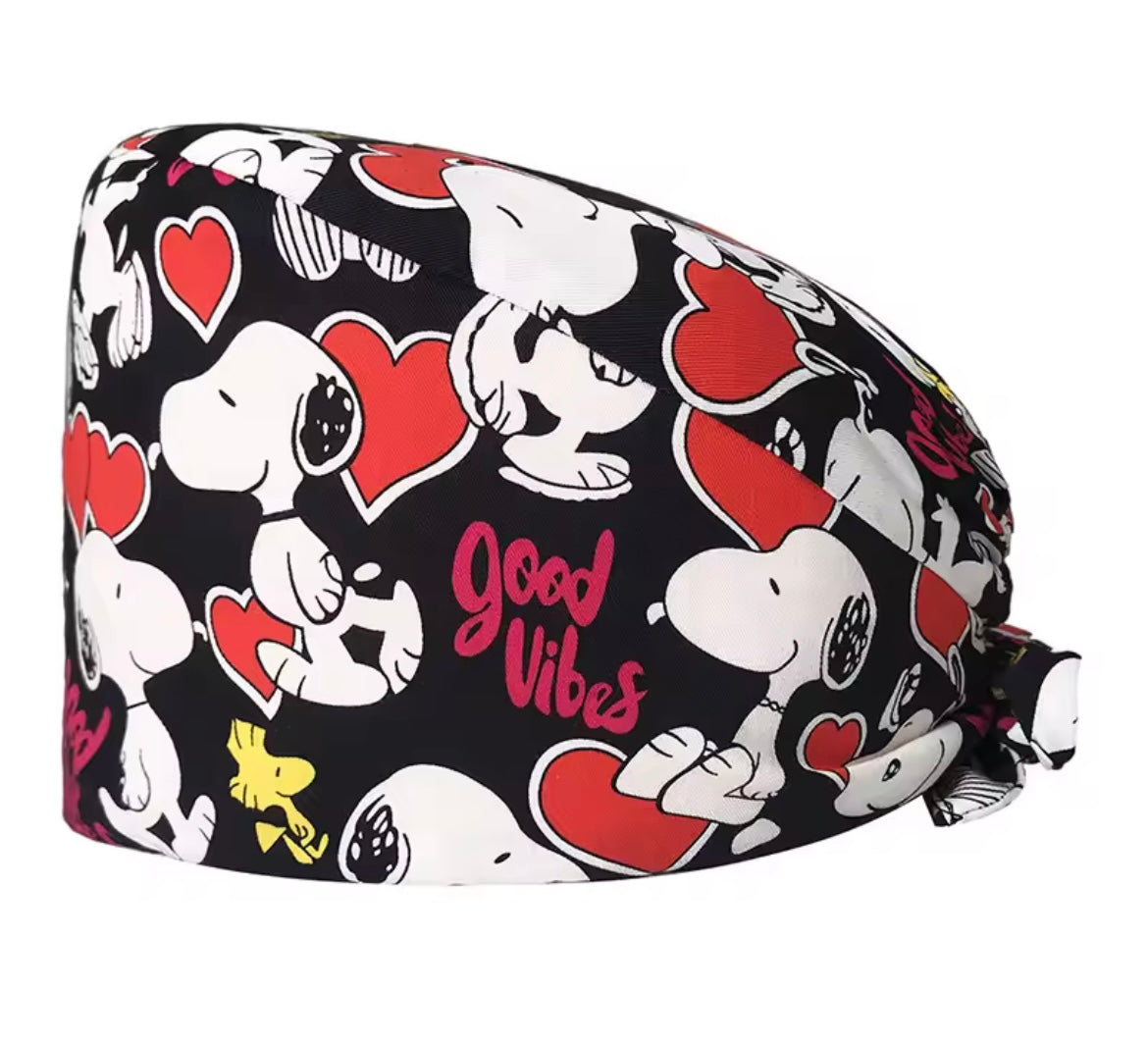 Gorro Quirúrgico de Snoopy
