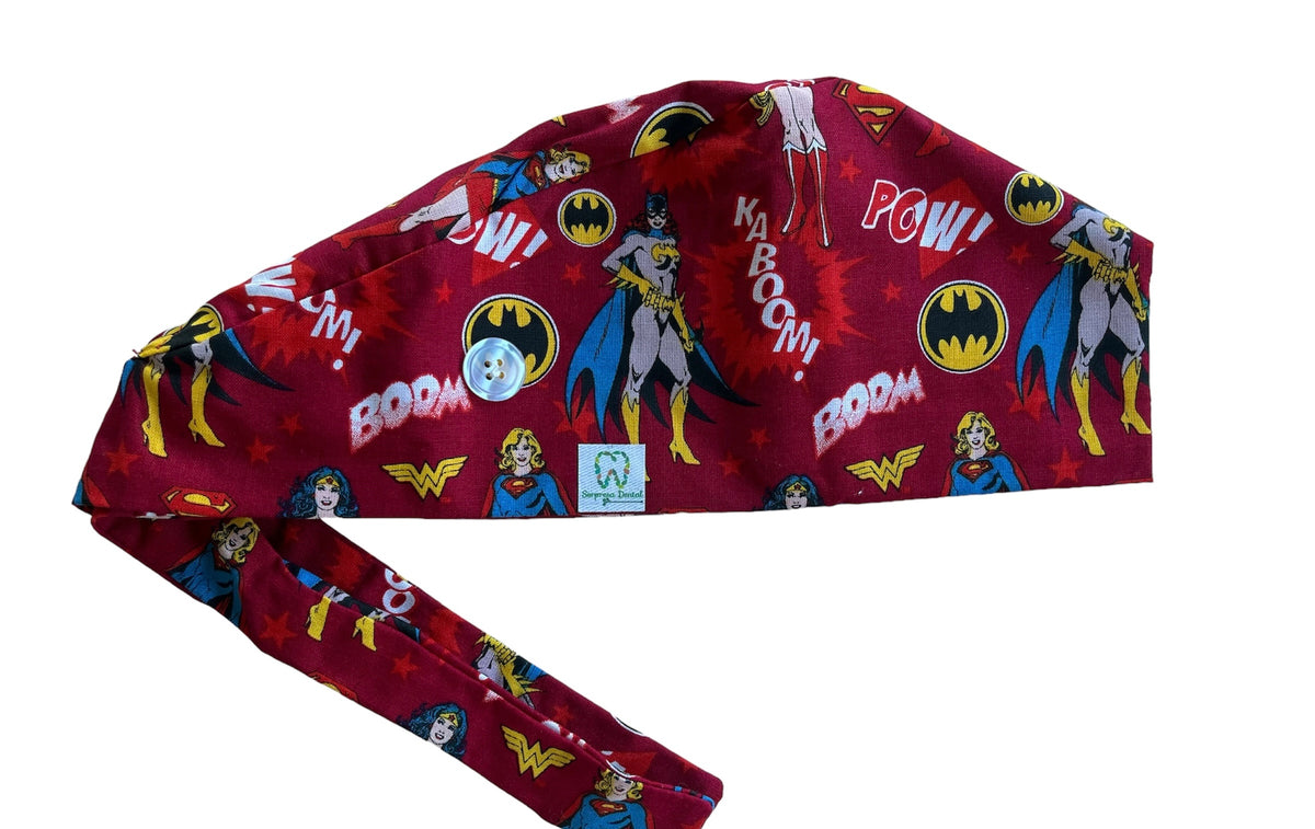 Gorro Quirúrgico de Super heroínas.