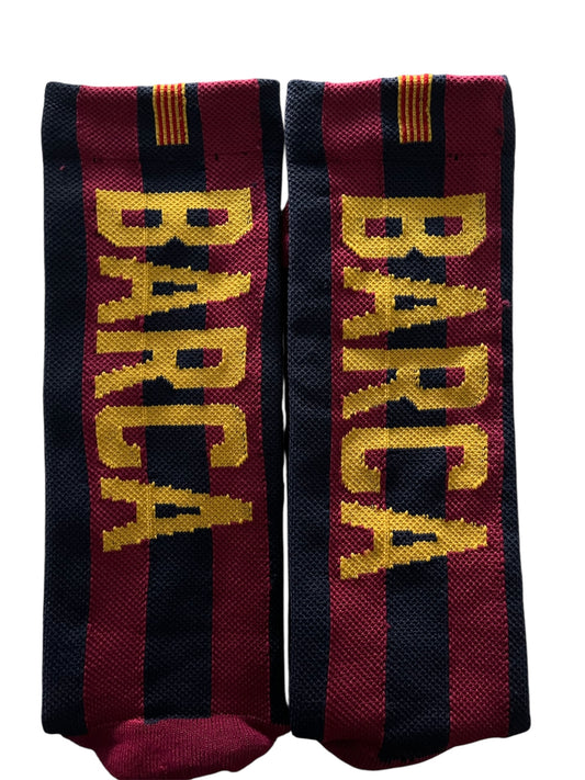 Calcetines del Fútbol Club Barcelona.