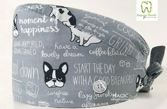 Gorro Quirúrgico con Diseño de perritos
