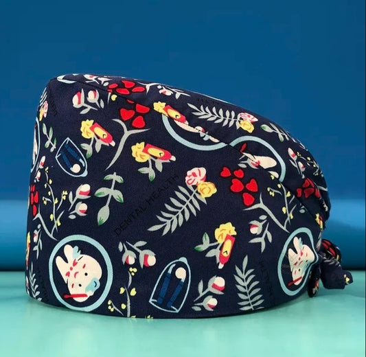Gorro Quirúrgico con Diseño de Dientes