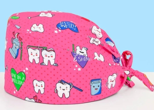Gorro Quirúrgico con diseño de Dientes