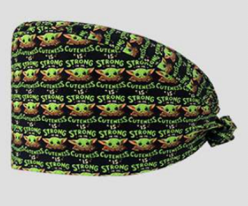 Gorro Quirúrgico de Star Wars, Baby Yoda. La Guerra de las Galaxias.