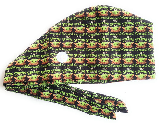 Gorro Quirúrgico de Star Wars, Baby Yoda. La Guerra de las Galaxias.