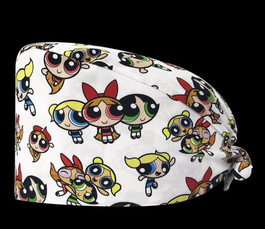 Gorro Quirúrgico Las Supernenas, The Powerfull Girls.