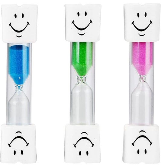 Relojes de Arena, Temporizadores 2 minutos Cepillado Bucal (4 Unidades)