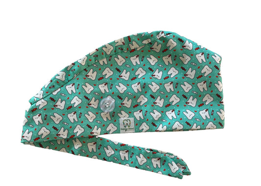 Gorro Quirúrgico con Diseño de dientes
