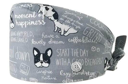 Gorro Quirúrgico con Diseño de perritos
