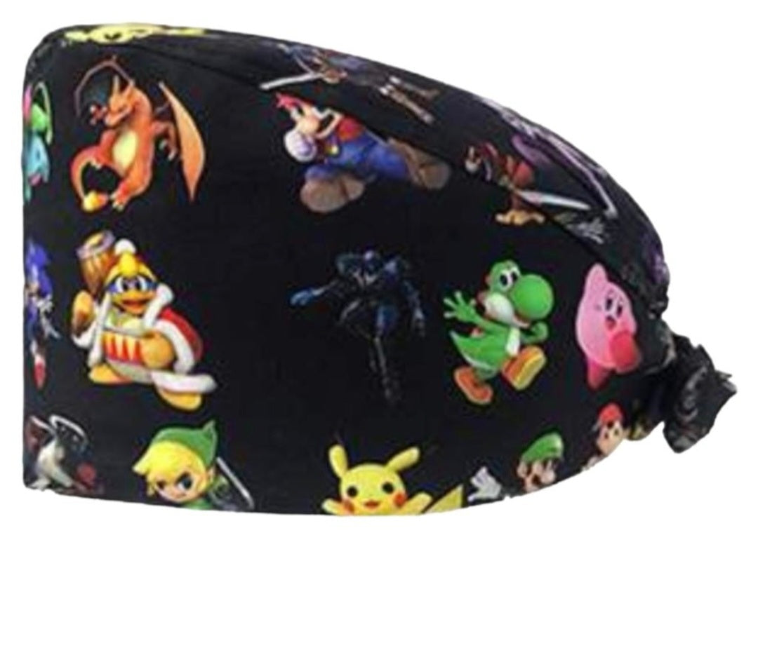 Gorro Quirúrgico con personajes de videojuegos