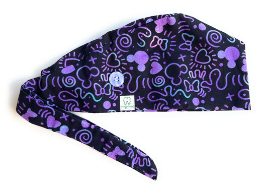 Gorro Quirúrgico Disney, Mickey Mouse & Minnie Mouse.