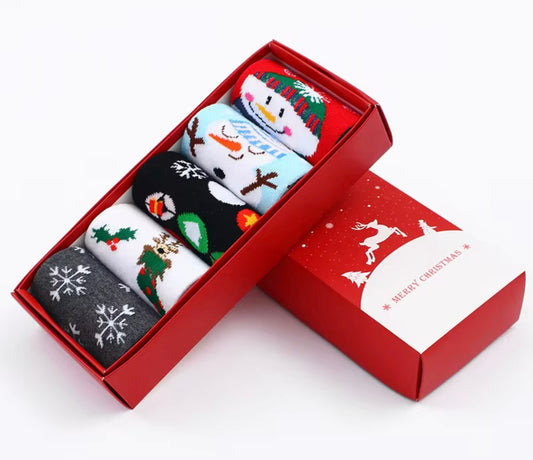Calcetines Navideños (5 Pares)