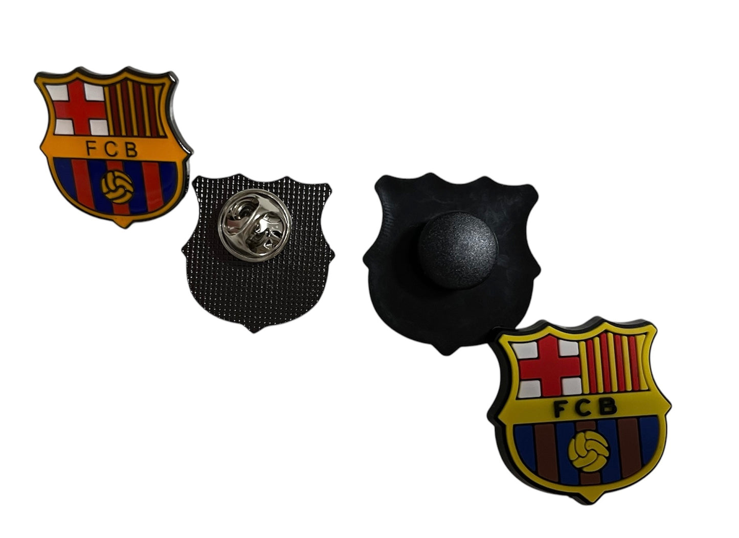 Charms + Dije metálico de Fútbol Barcelona (Barca)