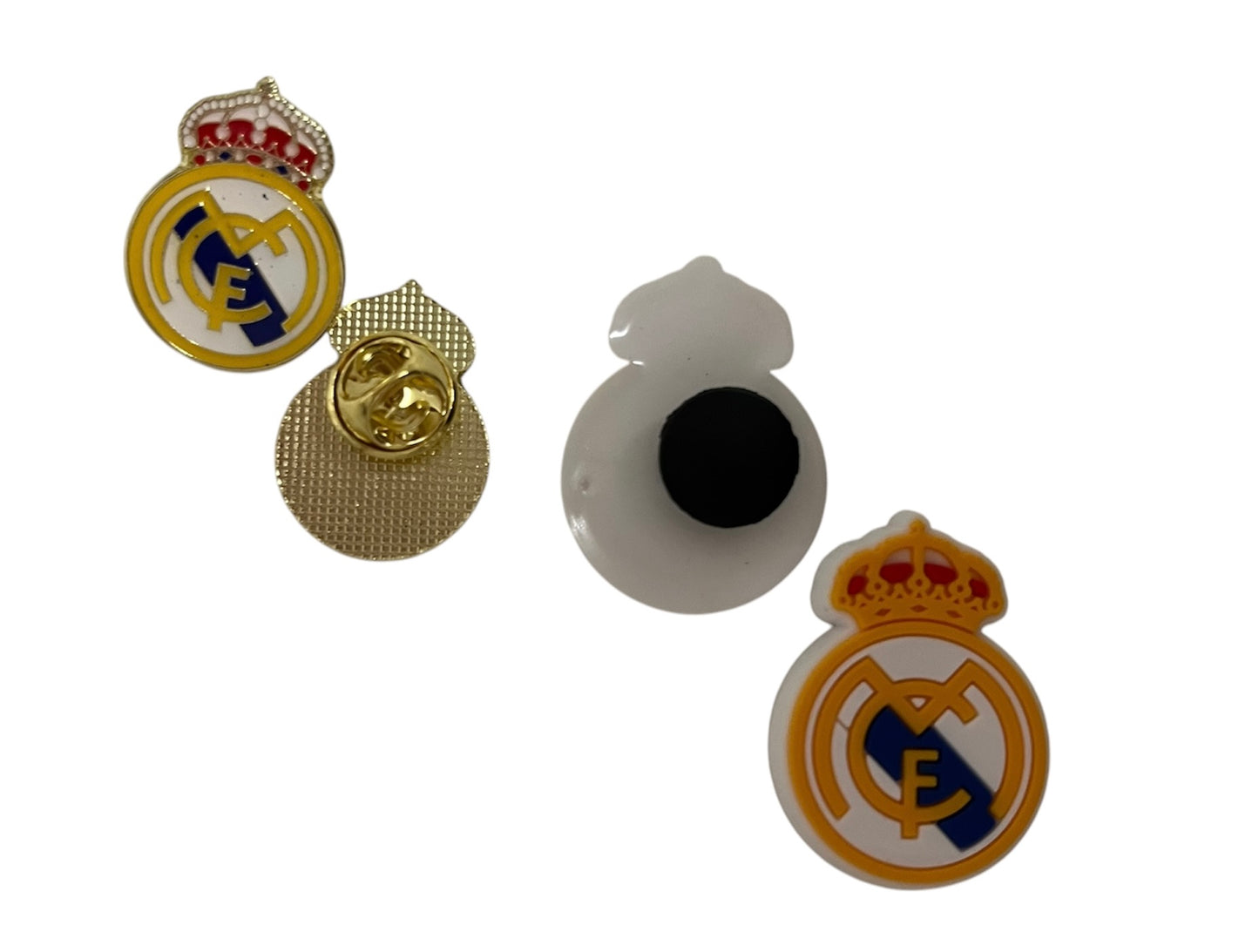 Charms + Dije metálico de Fútbol Real Madrid