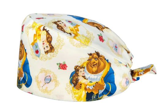 Gorro Quirúrgico de Disney, La Bella y la Bestia.