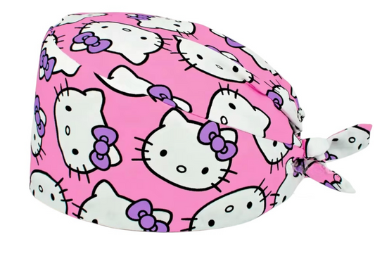 Gorro Quirúrgico de Hello Kitty