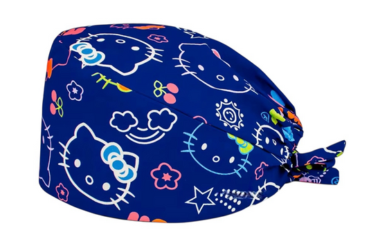 Gorro Quirúrgico de Hello Kitty
