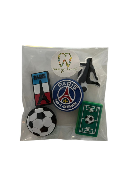 Charms para Zuecos de Fútbol del PSG