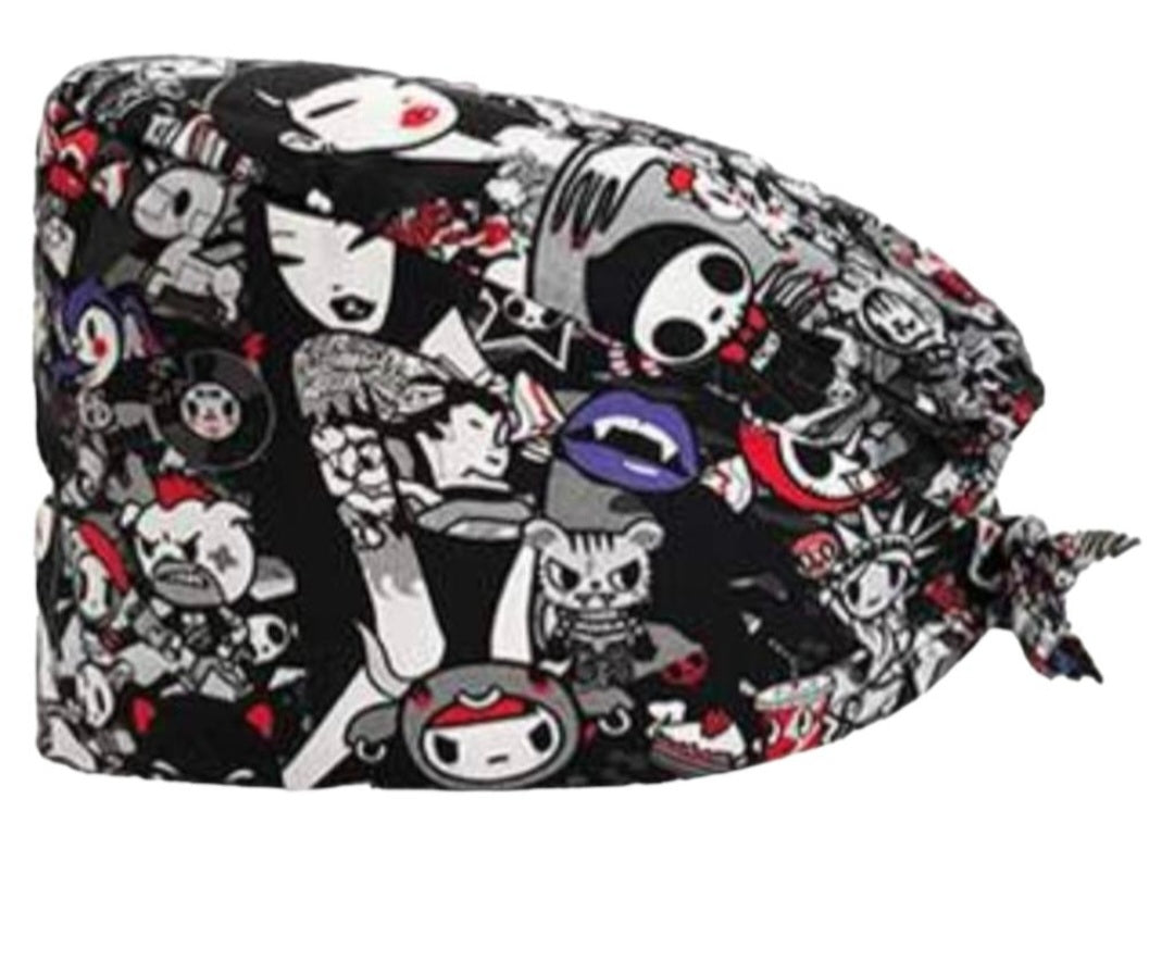 Gorro Quirúrgico Caricaturas Japonesas