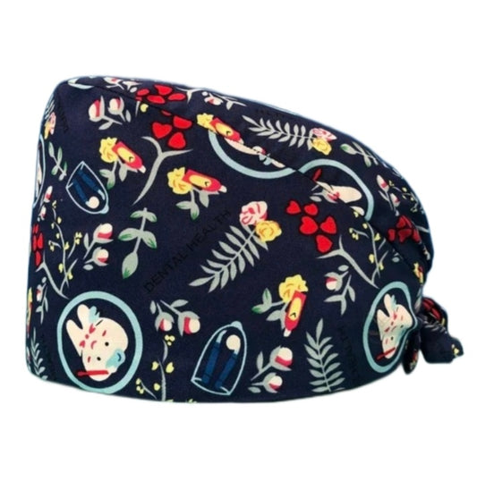 Gorro Quirúrgico con Diseño de Dientes