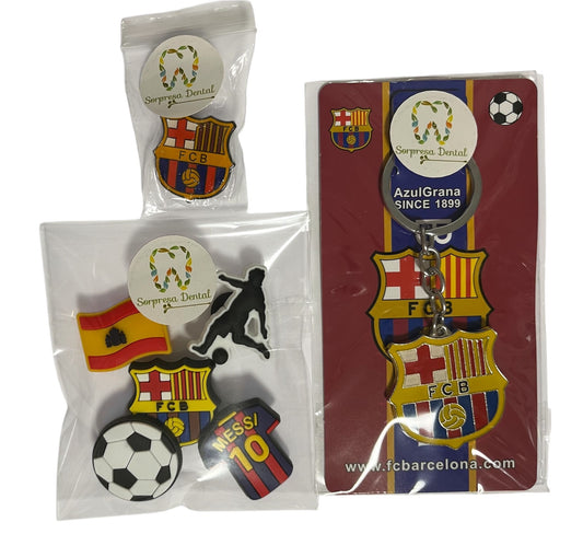 Pack Accesorios de Fútbol del Barcelona (Barca)
