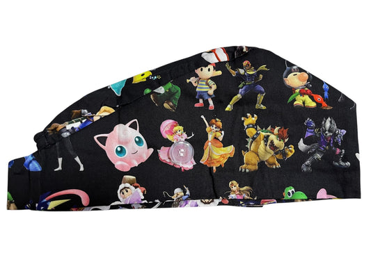 Gorro Quirúrgico con personajes de videojuegos