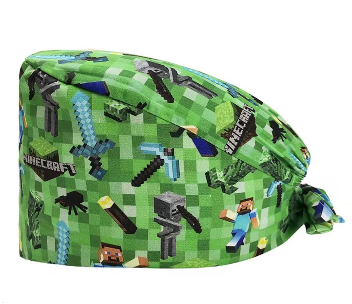 Gorro Quirúrgico Minecraft